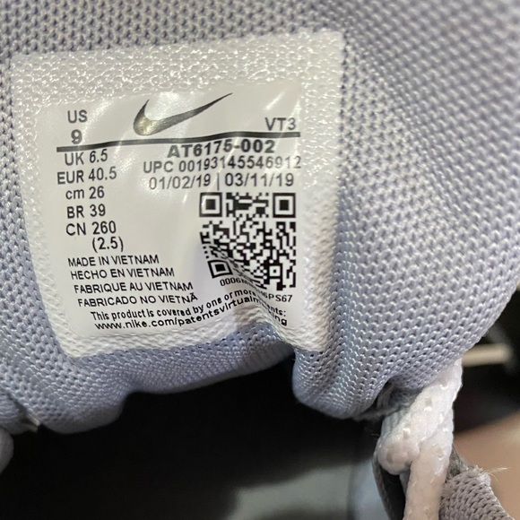 Nike Air Max 200 Cool Grey Canvas W AUTHENTIC - Picture 8 of 8